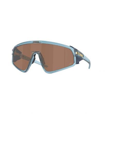 Okulary przeciwsłoneczne w miejskim stylu Oakley niebieskie