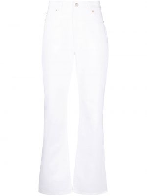 Straight leg-jeans Valentino Garavani vit