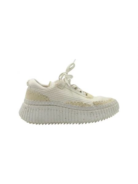 Sneakersy Chloé Pre-owned białe