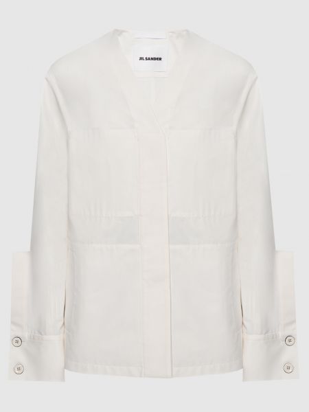 Белая куртка Jil Sander