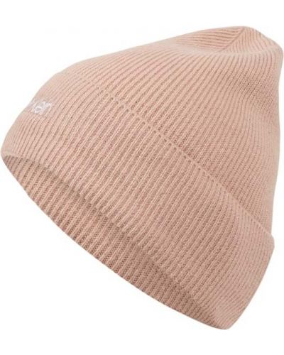 Z kaszmiru czapka beanie Ck Calvin Klein, różowy