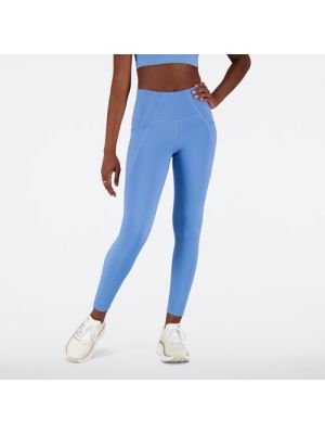 High waist leggings mit taschen New Balance blau