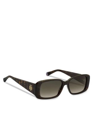 Okulary przeciwsłoneczne Tommy Hilfiger brązowe