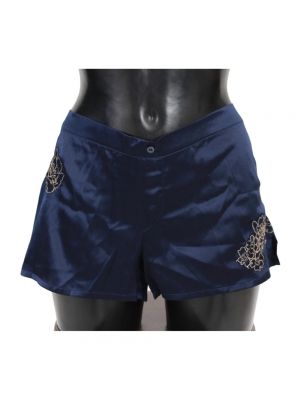 Pantalones cortos de algodón Ermanno Scervino azul