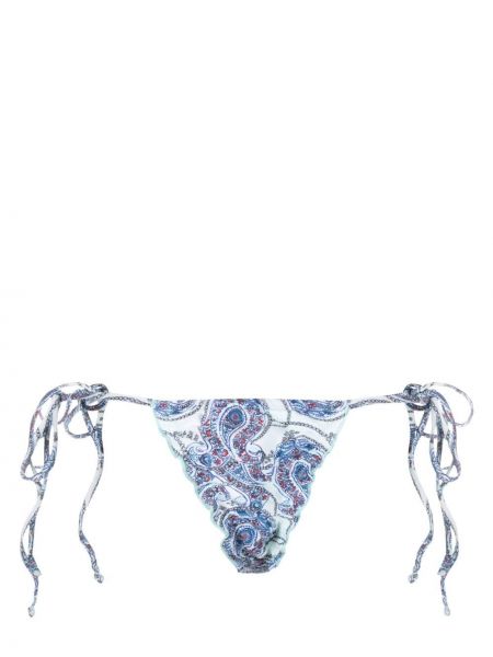 Bikini mit print mit paisleymuster Frankies Bikinis blau