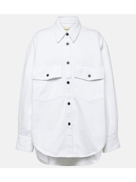 Дънкова риза Khaite бяло