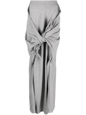 Asymetrická dlhá sukňa Y/project sivá