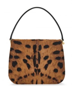 Shopper handtasche mit print mit leopardenmuster Ferragamo
