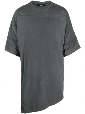 Asymetrické bavlnené tričko A-cold-wall* sivá