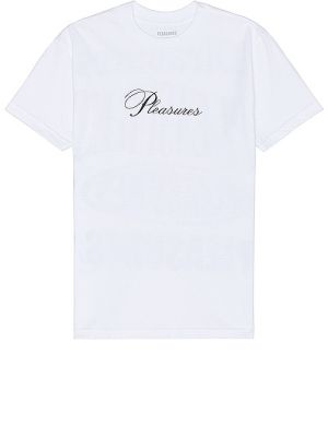 T-shirt Pleasures bianco