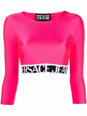 Camiseta Versace Jeans Couture rosa