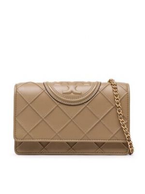 Tory Burch Kabelka Fleming Soft Chain Wallet 138853 Hnedá