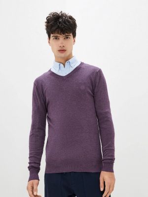 Пуловер Al Franco фиолетовый