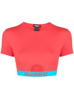 T-shirt Dsquared2 röd