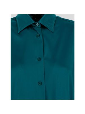 Camisa de seda Tom Ford verde