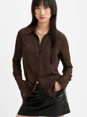 Блузка Levi's® коричневая
