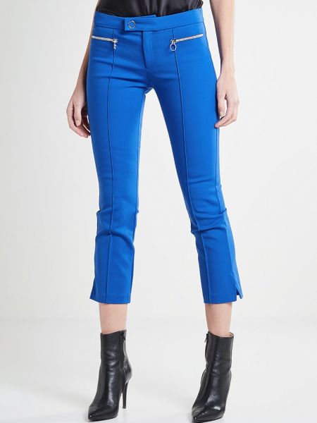 Niebieskie spodnie Versace Jeans