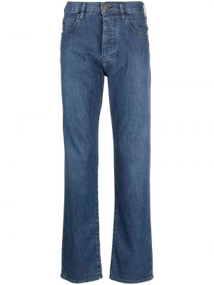 Slank stretch jeans Emporio Armani blå