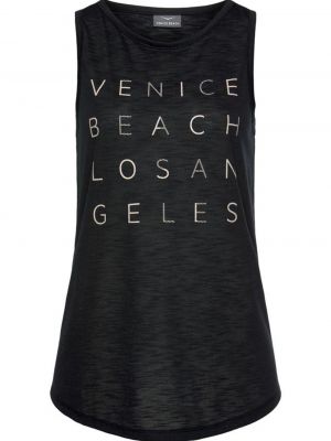 Majica bez rukava Venice Beach crna