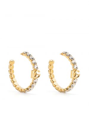 Ohrring mit kristallen Dolce & Gabbana gold