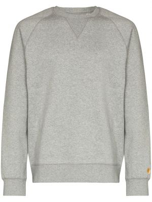 Brodert sweatshirt Carhartt Wip grå