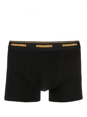 Bavlnené boxerky Dsquared2 čierna