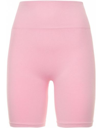 Najlonske biciklističke kratke hlače Weworewhat ružičasta