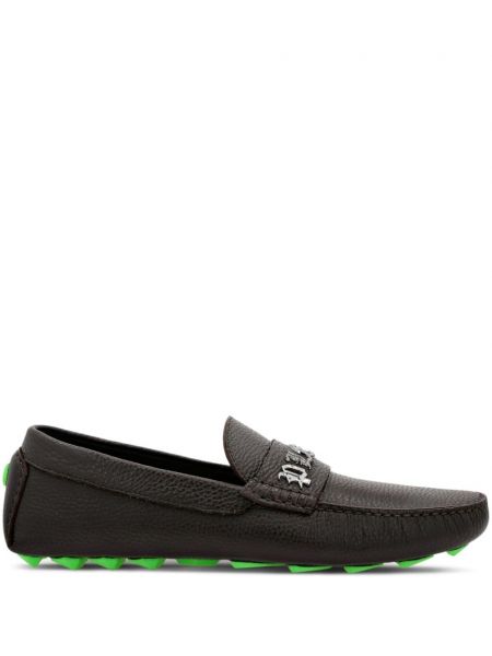 Kožni loaferice Philipp Plein