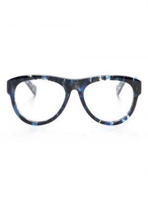 Naočale s printom Chloé Eyewear plava