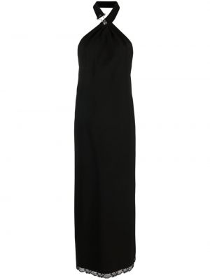 Sukienka koktajlowa bez rękawów Moschino Jeans czarna