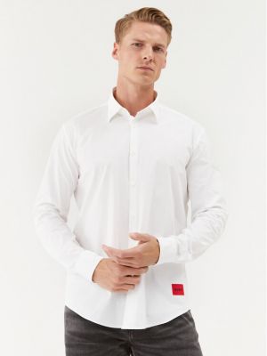 Marškiniai slim fit Hugo balta