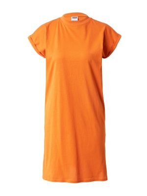 Obleka Urban Classics oranžna
