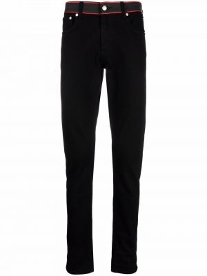 Skinny fit-jeans med passform Alexander Mcqueen svart