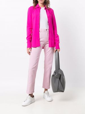 Sirged teksapüksid Ami Paris roosa
