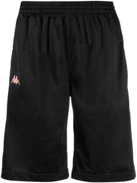 Pantalones cortos deportivos Kappa negro