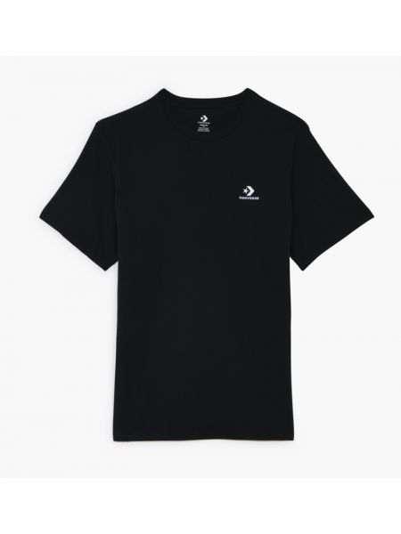 Рубашка с вышивкой со звездочками Converse черная