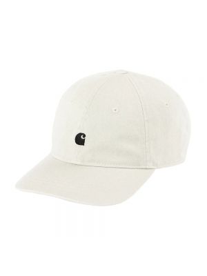 Biała czapka z daszkiem Carhartt Wip