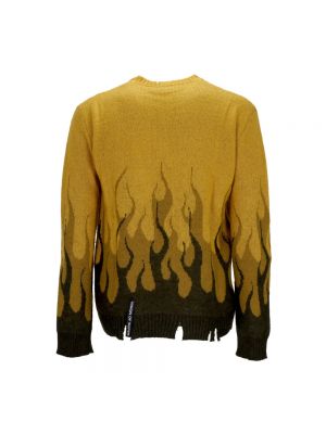 Sweter w miejskim stylu Vision Of Super żółty