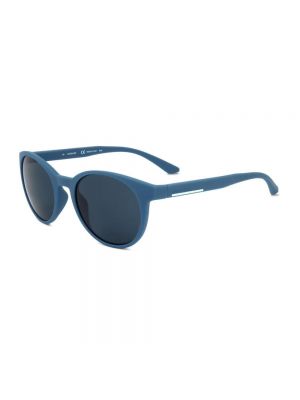 Okulary przeciwsłoneczne Calvin Klein niebieskie