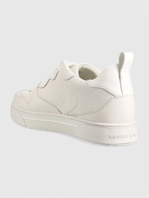 Bőr sneakers Michael Kors fehér