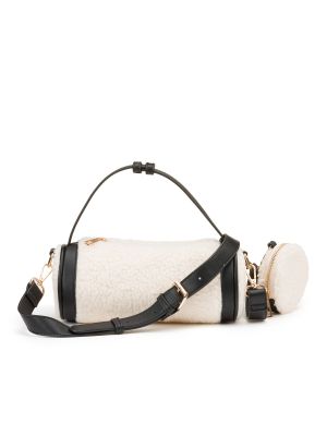 Bolso clutch La Redoute Collections beige