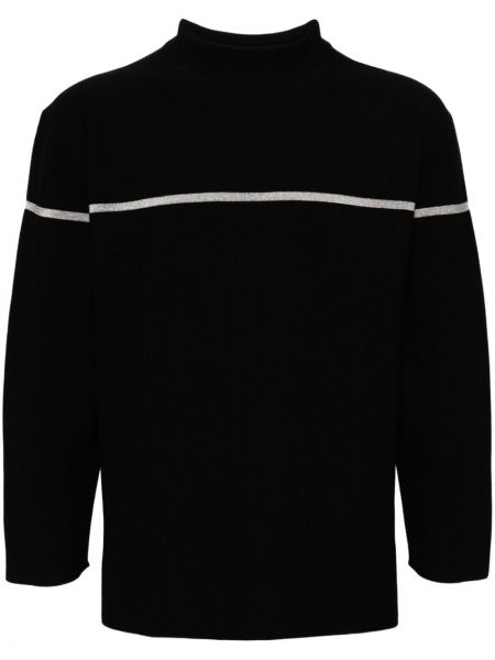Prugasti džemper Cfcl crna