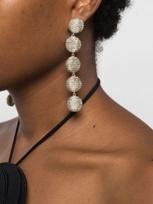 Boucles d'oreilles avec perles à boucle Susana Vega