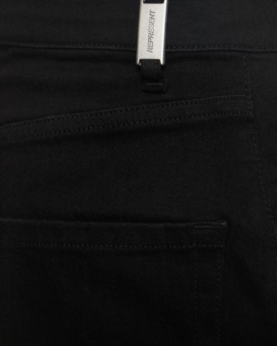 Straight fit džíny Represent černé