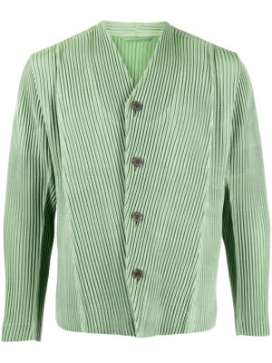 Giacca Homme Plissé Issey Miyake verde