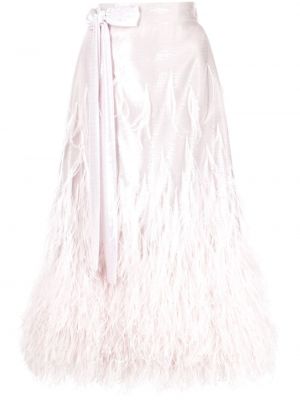 Suknja Rochas ružičasta
