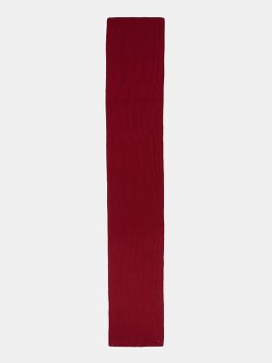 Bufanda de algodón Tommy Hilfiger rojo