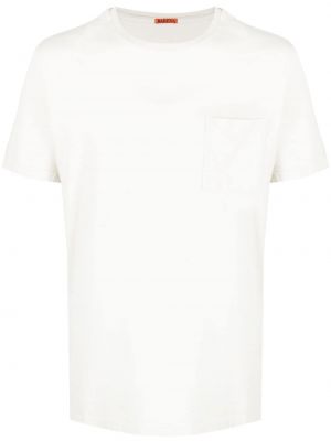 Тениска с джобове Barena бяло