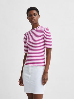 Tricou Selected Femme roz