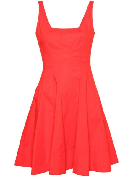Mini šaty Staud červená